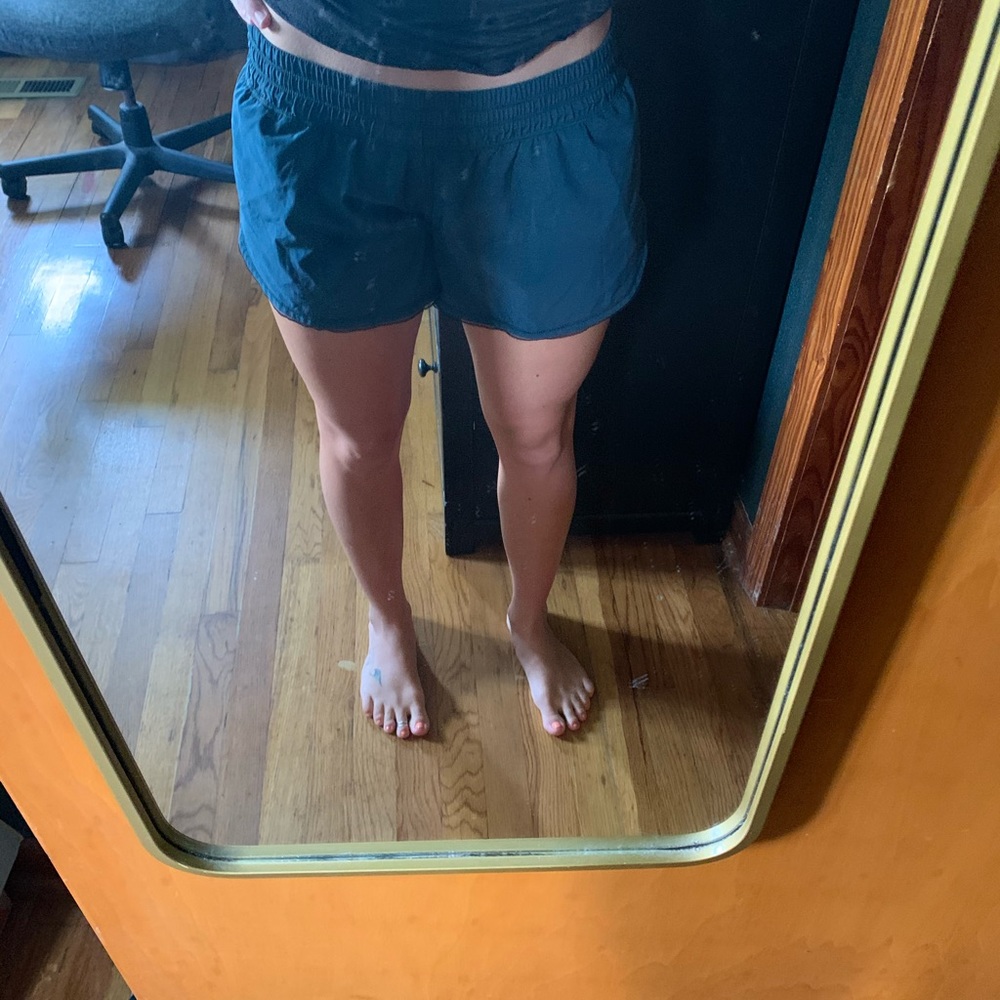 Lululemon loose fit running shorts